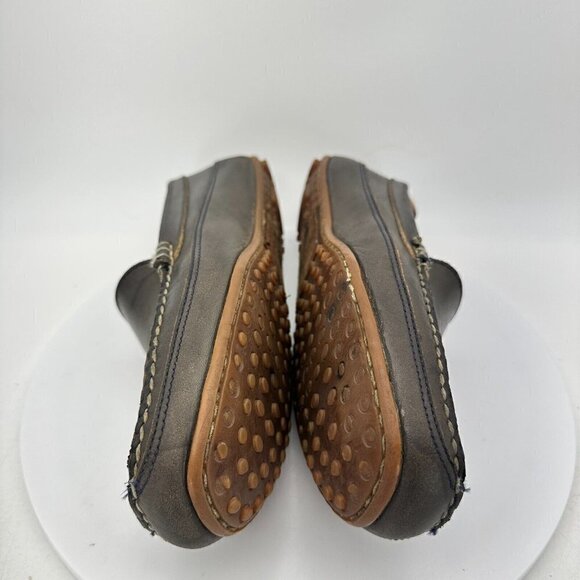 Allen Edmonds Interstate 90 Men Sz 9 Brown Leather Driving Moccasin Dress Shoes - Picture 9 of 14